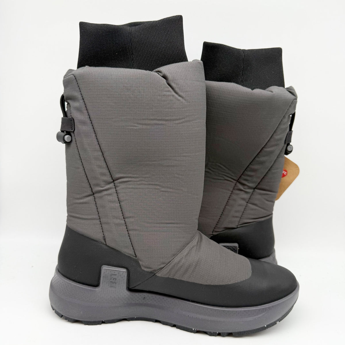 ECCO Sport Womens Solice Arctic Snow Boots EU 39 US 8.5 Grey Waterproof NWOB