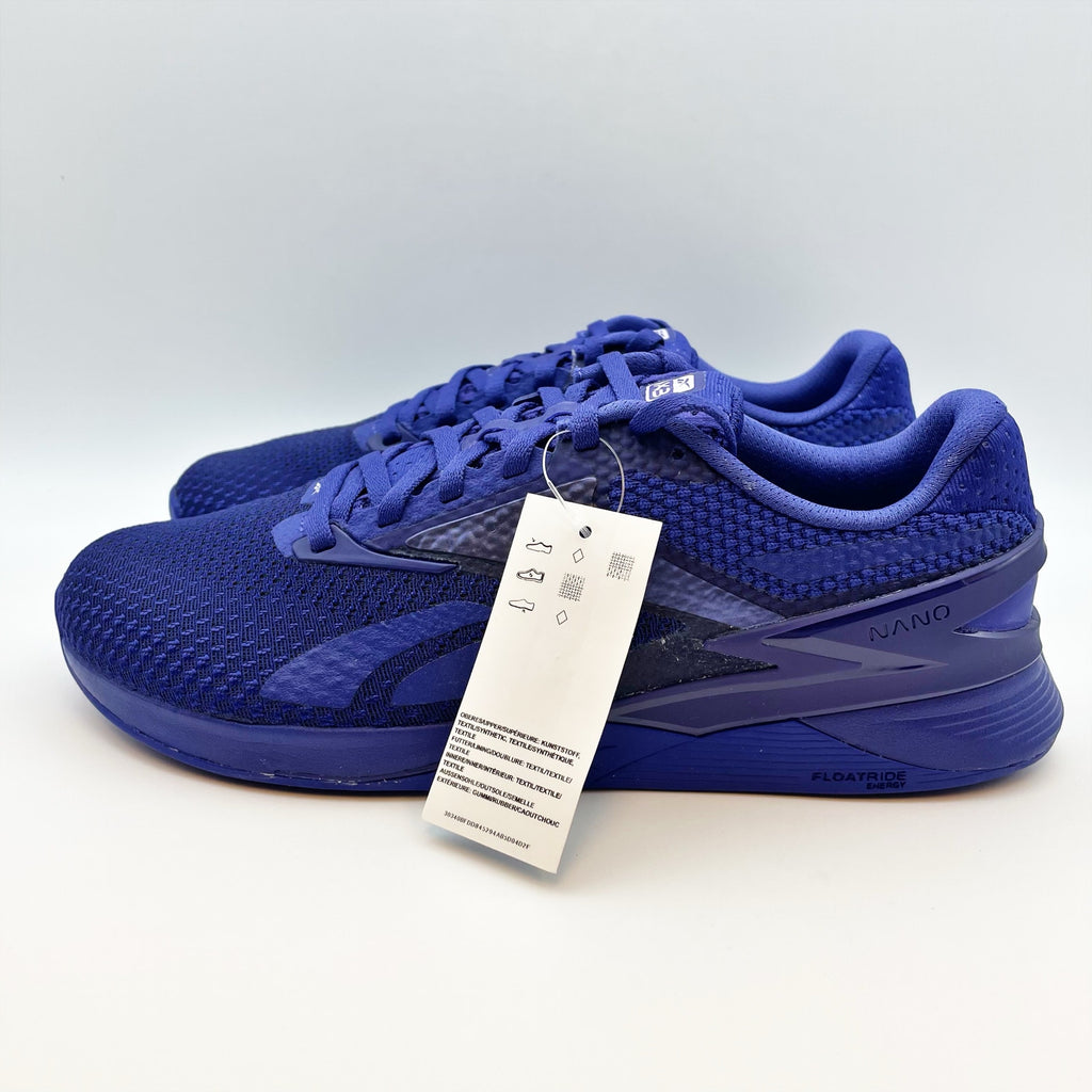 Reebok Womens Nano X3 Training Athletic Shoes US 9 EU 40 Purple Sneakers NIB