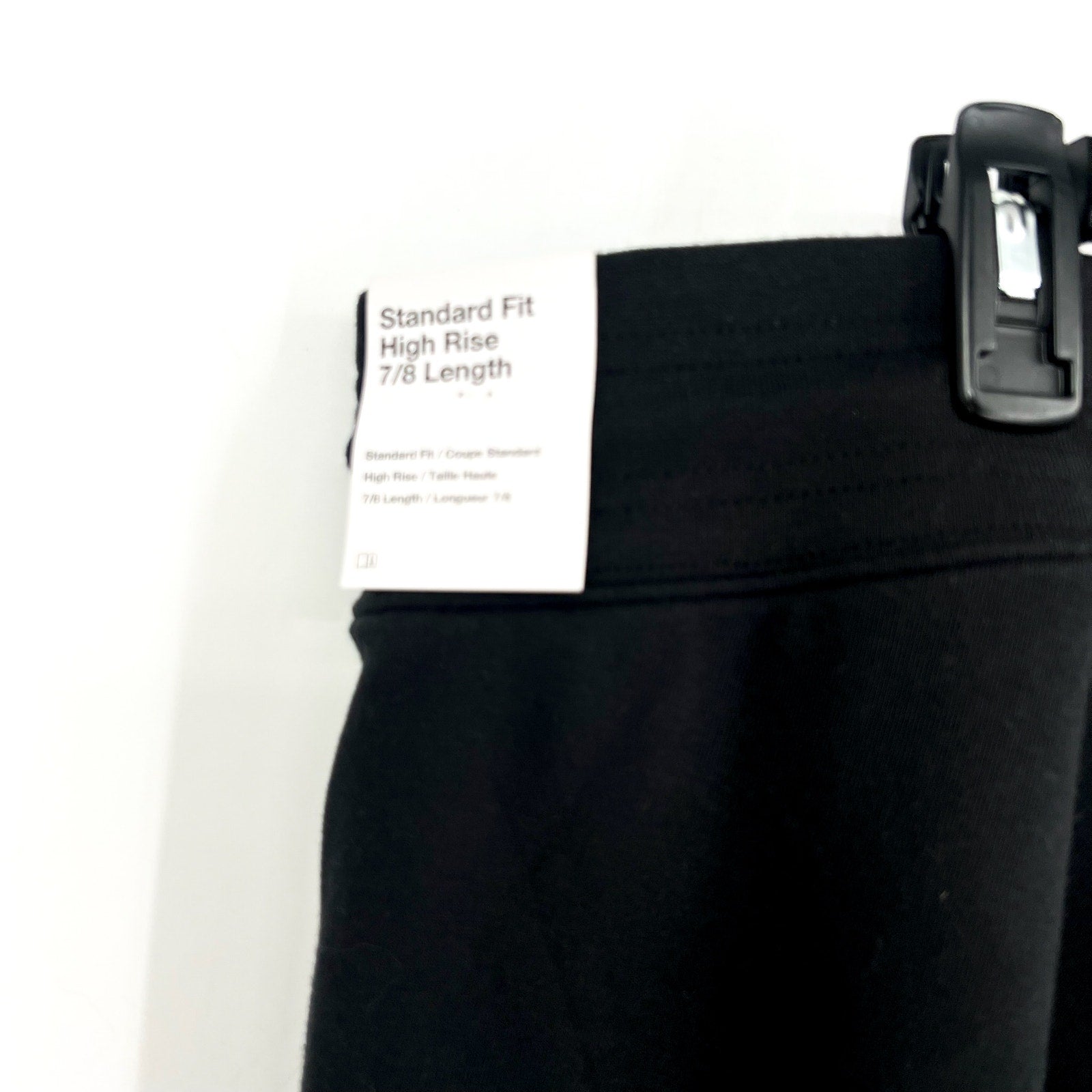NIKE Womens Dri-Fit One French Terry Joggers 3X Black 7/8 Length Pants NWT