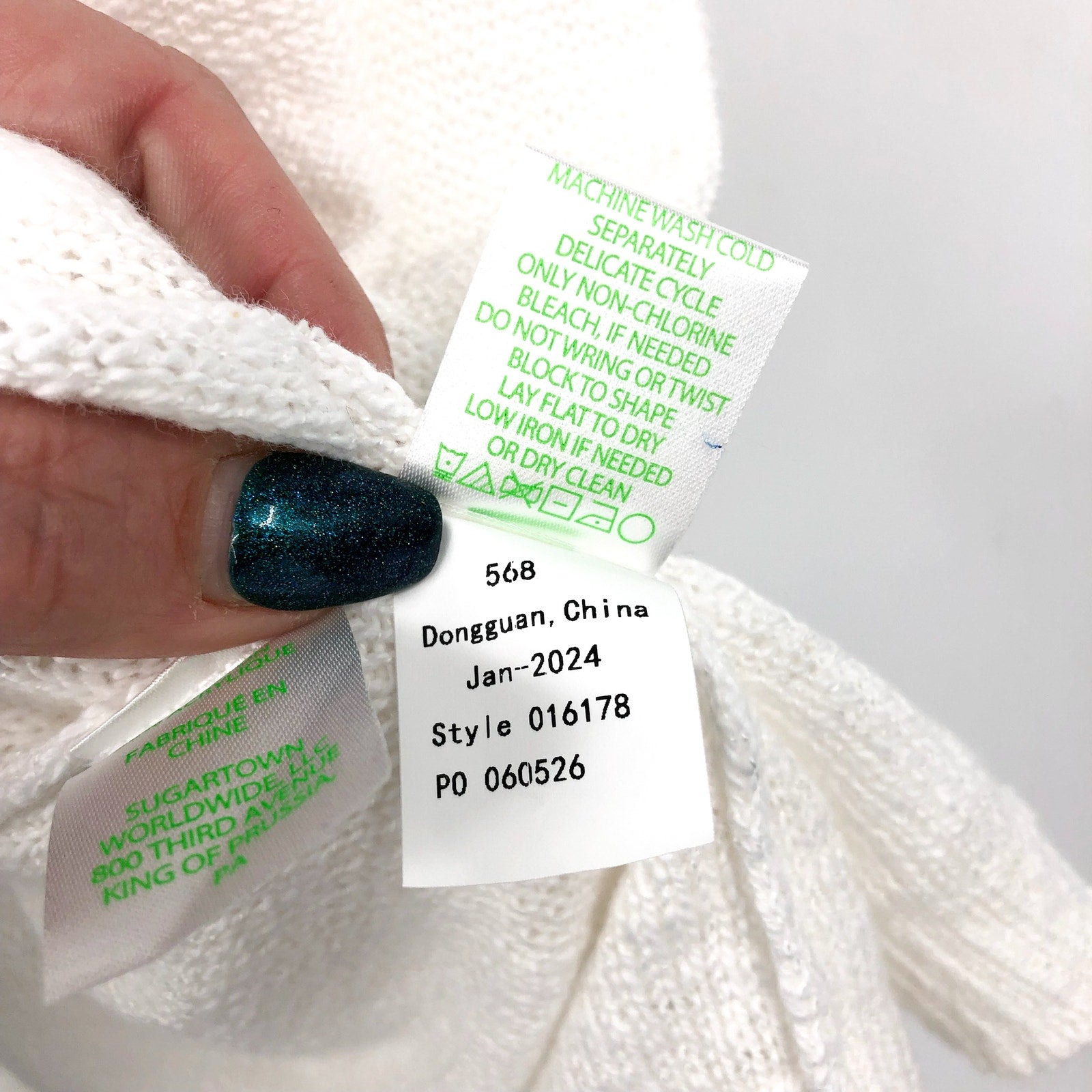 LILLY PULITZER Women's Faretta Cardigan XXS Resort White Open Long Sleeve NWT