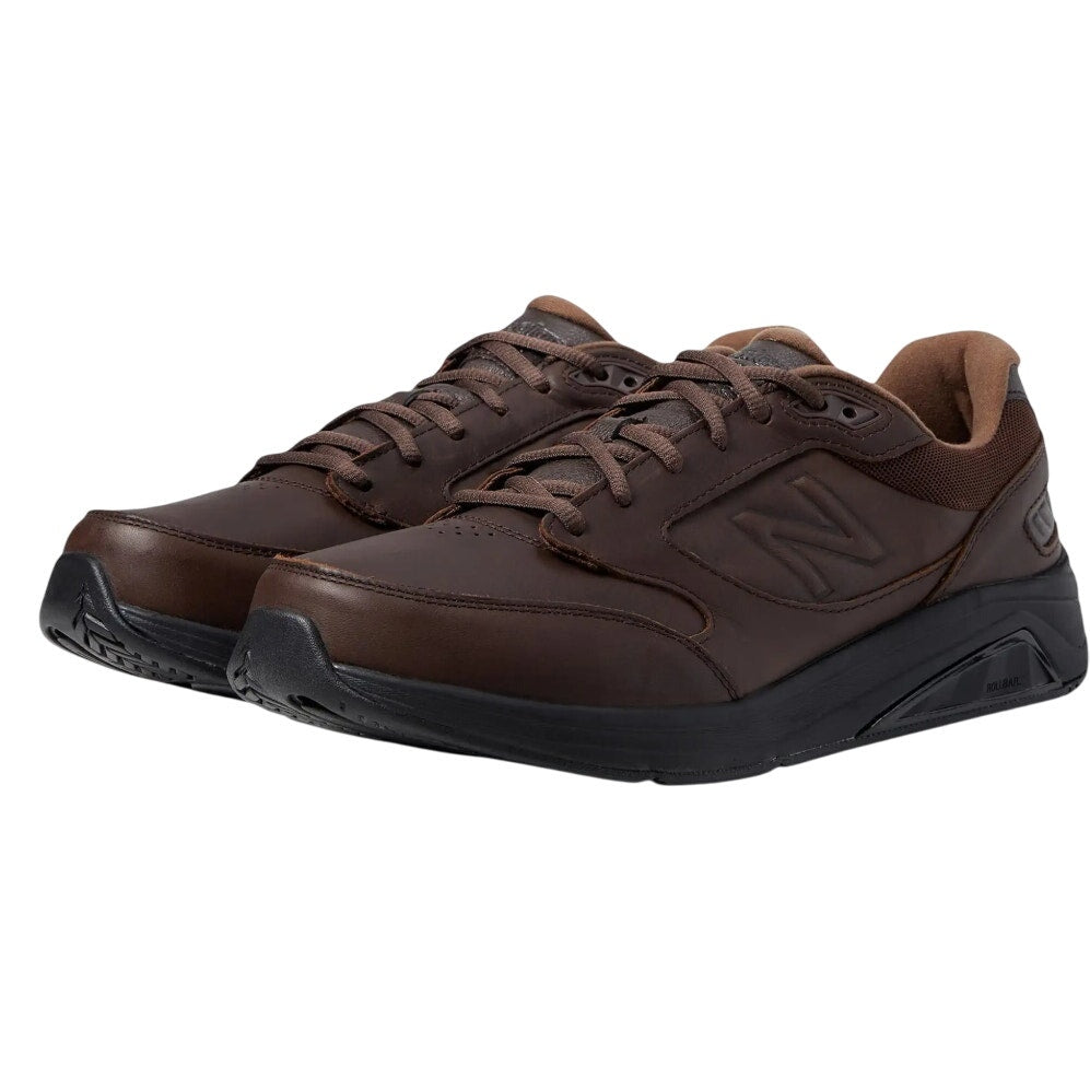 New Balance Mens 928v3 Walking Sneakers US 9 XXWIDE EU 42.5 Brown Leather NIB