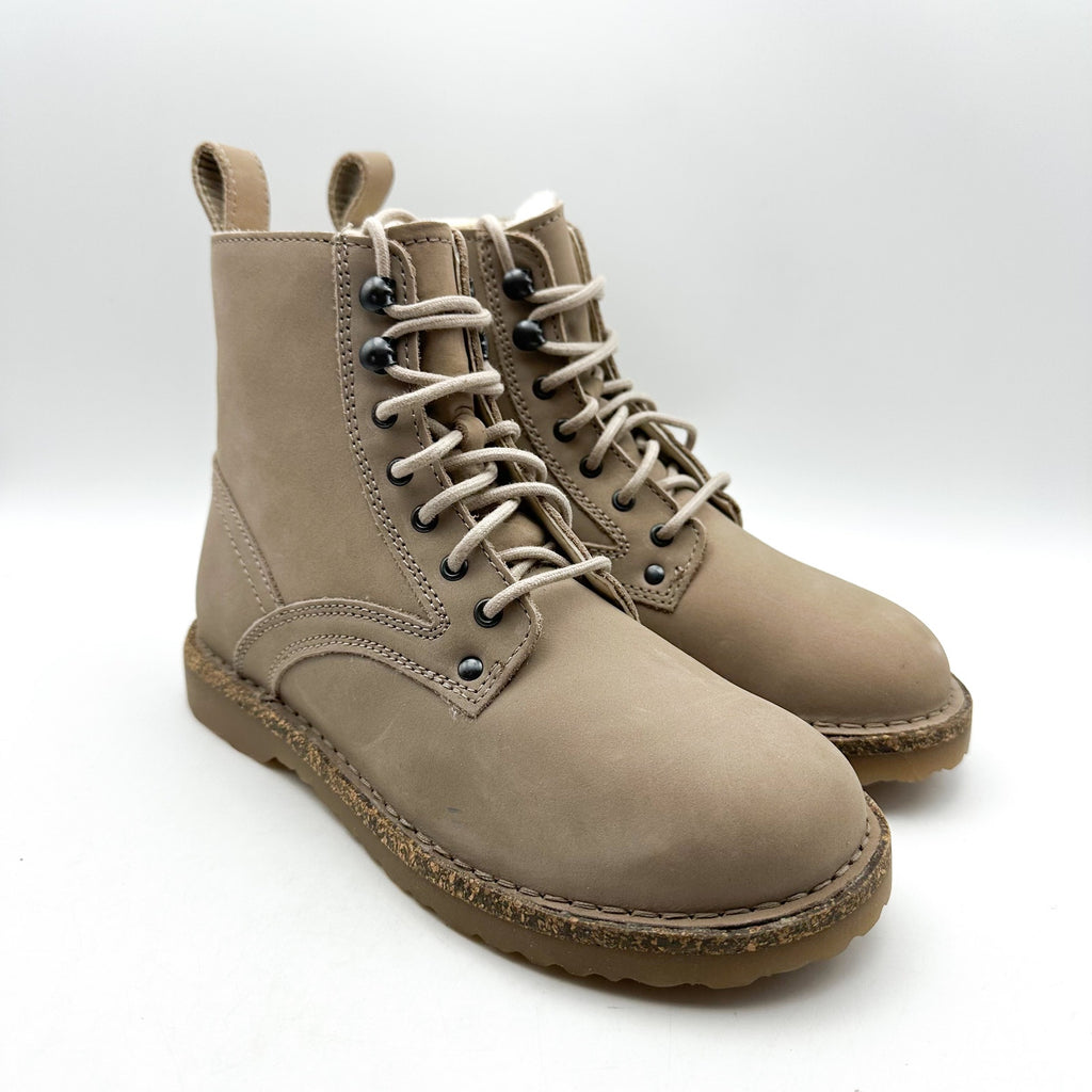 BIRKENSTOCK Women Bryson Mid Boot EU 36 Narrow US 5 Taupe Leather Shearling NWT