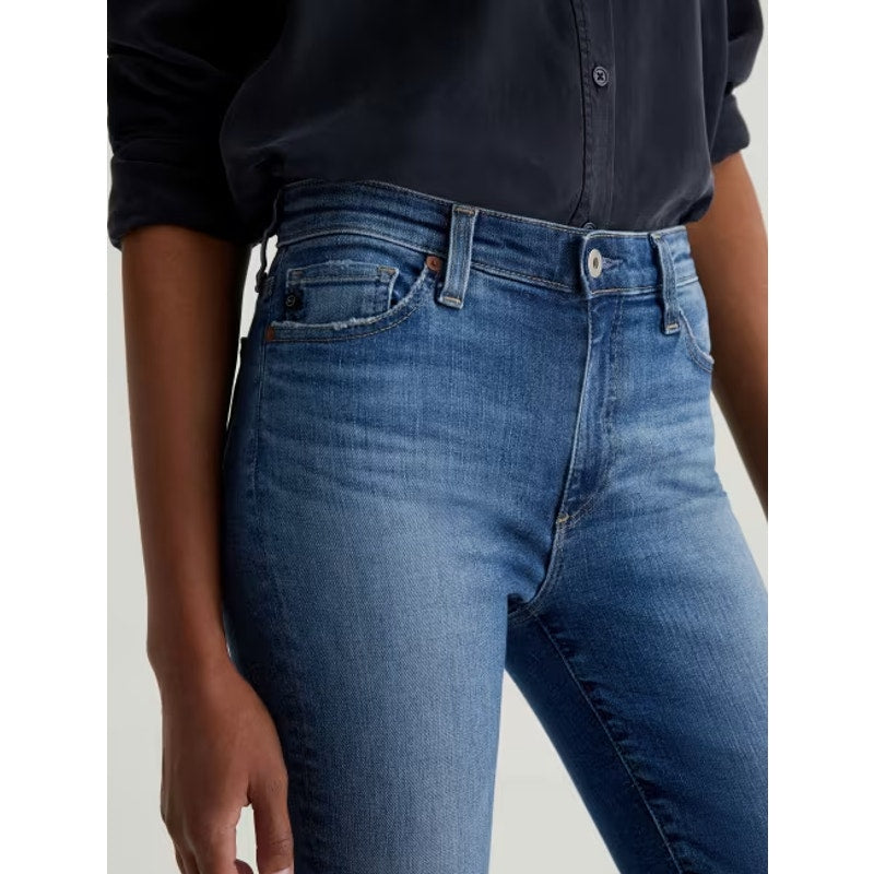 AG ADRIANO GOLDSCHMIED Womens Mari Slim Straight Jean Size 29 US 8 Oceanside NWT