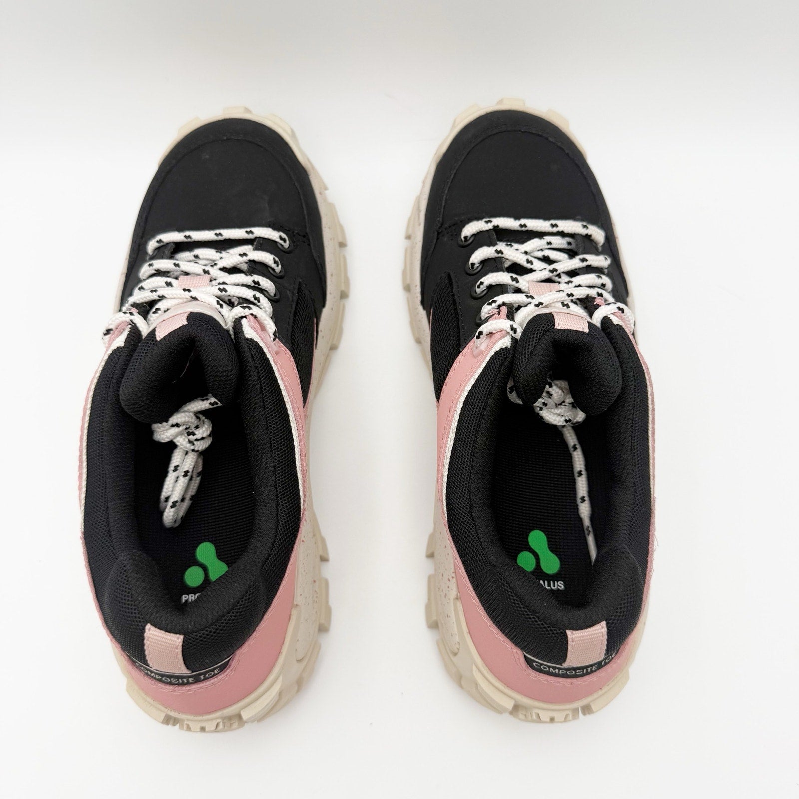 Caterpillar Womens Invader Sport CT Work Sneakers Size 9 M Black Pink SR NWOB