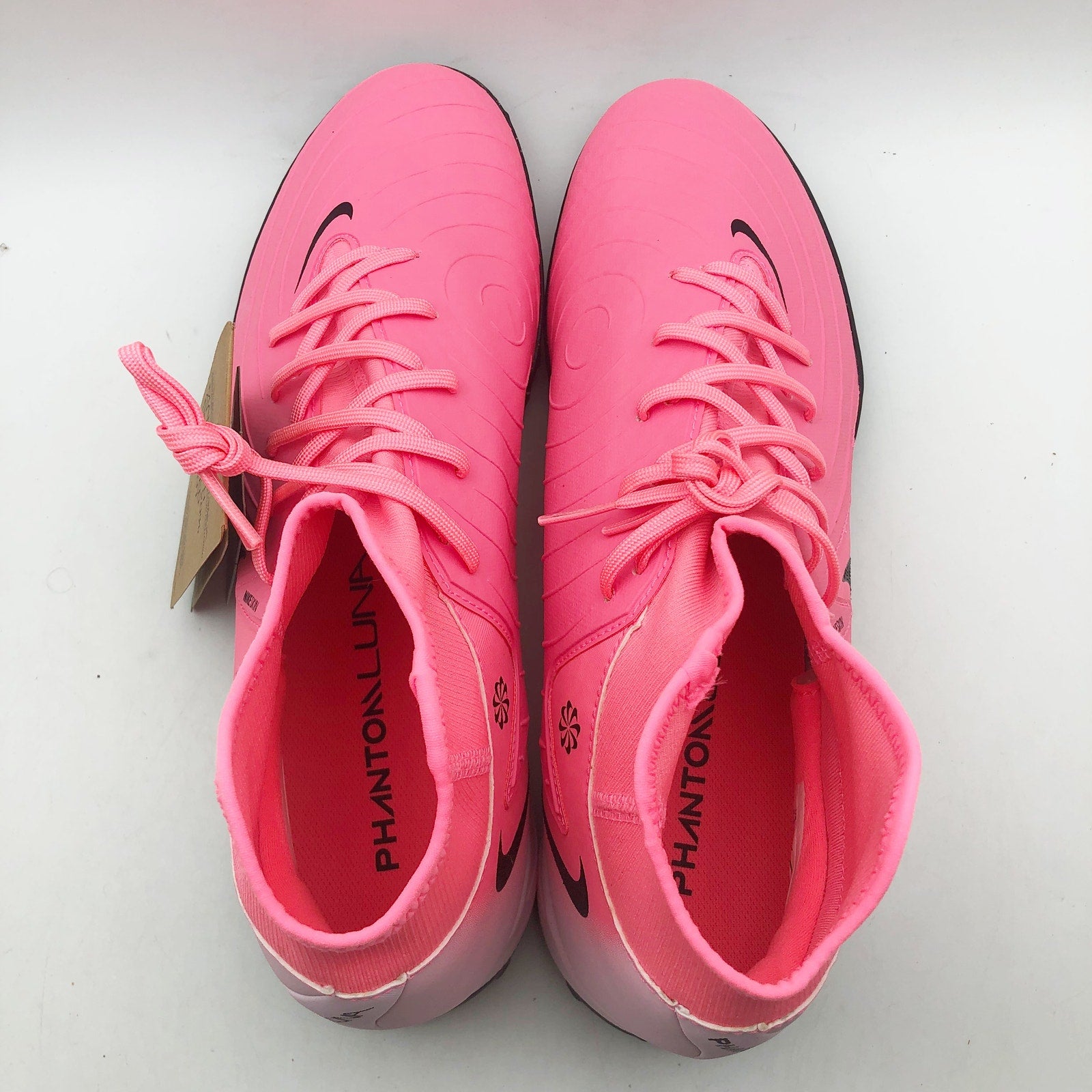 Nike Mens Phantom Luna 2 Academy TF Soccer Shoes Size 8.5 Pink Turf FJ2566 NWOB