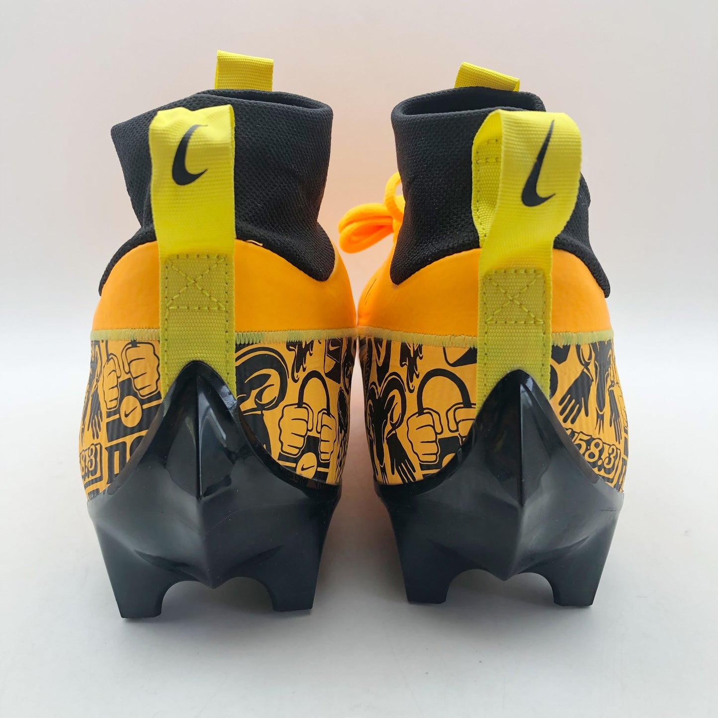 Nike Mens Vapor Edge Pro 360 2 Football Cleats Size 9 Orange Black NWOB