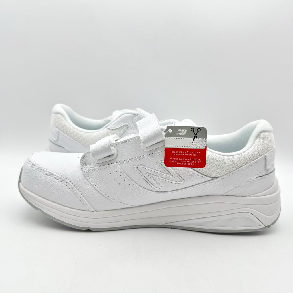 New Balanc 928v3 Walking Sneakers Womens 9.5 Mens 8 White Leather NIB