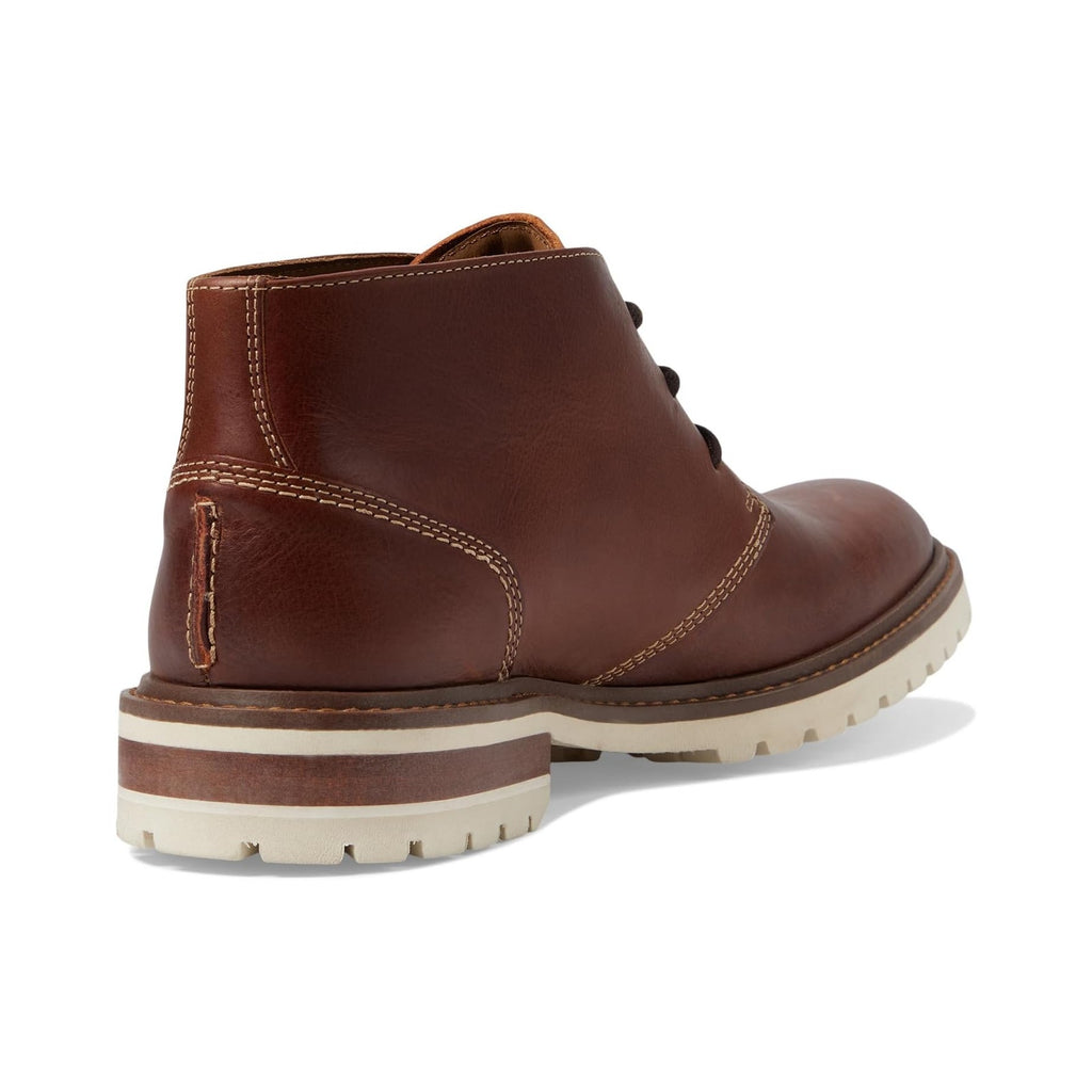 Johnston & Murphy Mens Barrett Chukka Boots Size 12 M Tan Full Grain Leather NIB