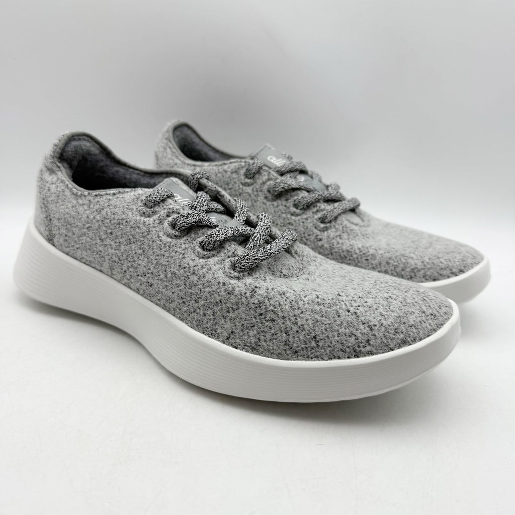 AllBirds Womens Wool Runner Go Casual Sneakers US 7 EU 37 Medium Grey NWOB