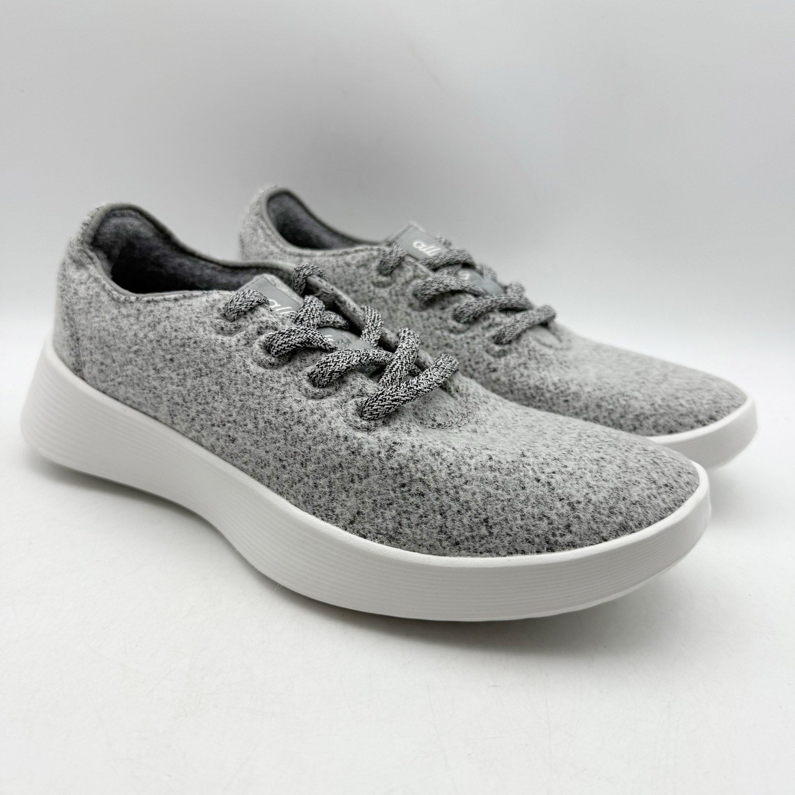AllBirds Womens Wool Runner Go Casual Sneakers US 7 EU 37 Medium Grey NWOB