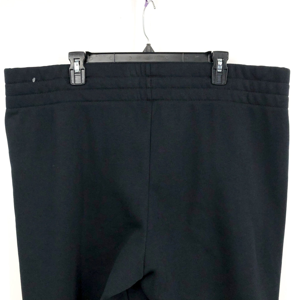 UNDER ARMOUR Womens Training Rival Fleece Joggers 1X Black Drawstring Pants NWT