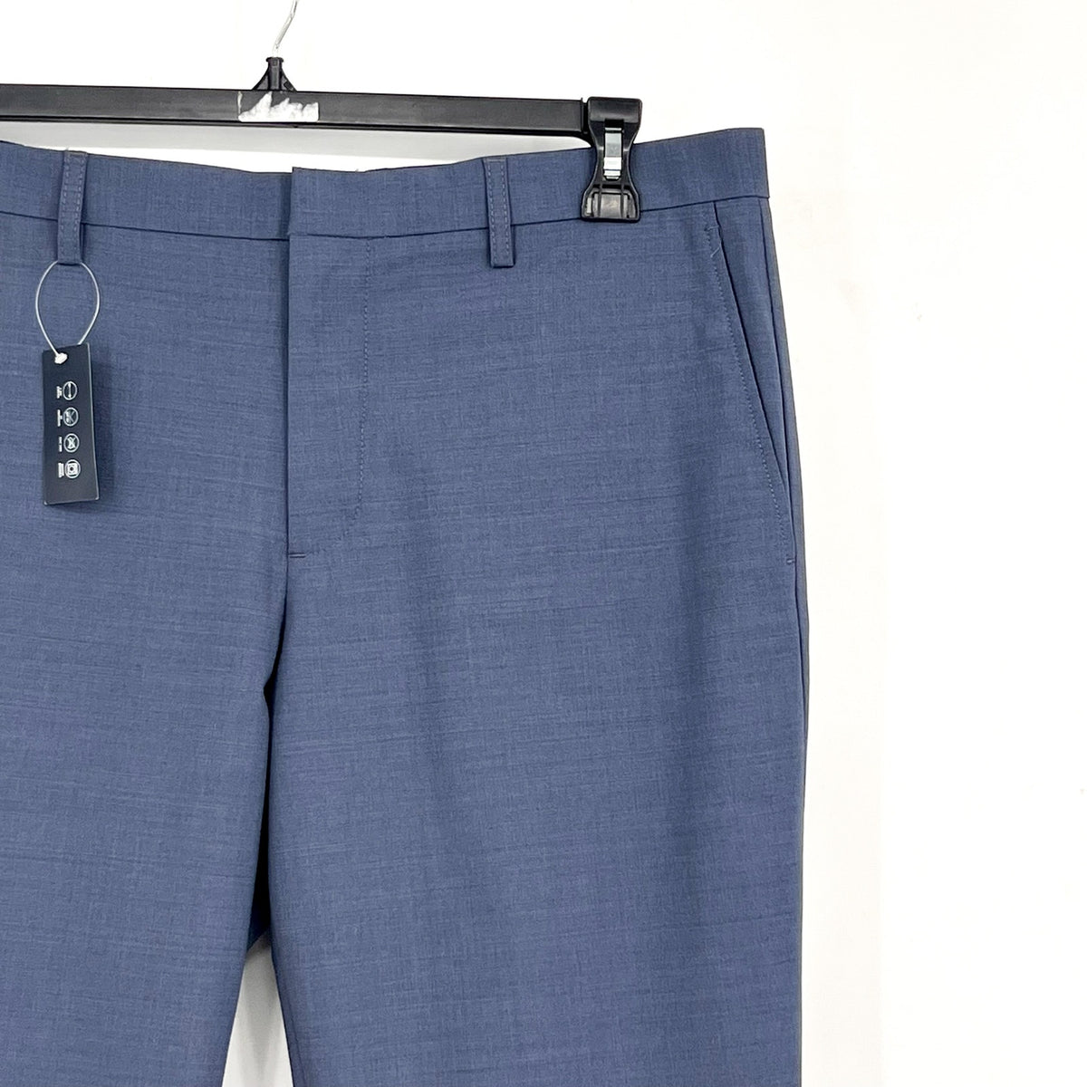 J.CREW Men's Four Season Thompson Dreass Pants 34x30 Blue Wool AP879 NWT