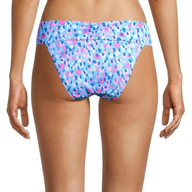 LILLY PULITZER Trey Bikini Bottoms Size 6 Blue Ibiza Hottie Dottie Swim NWT