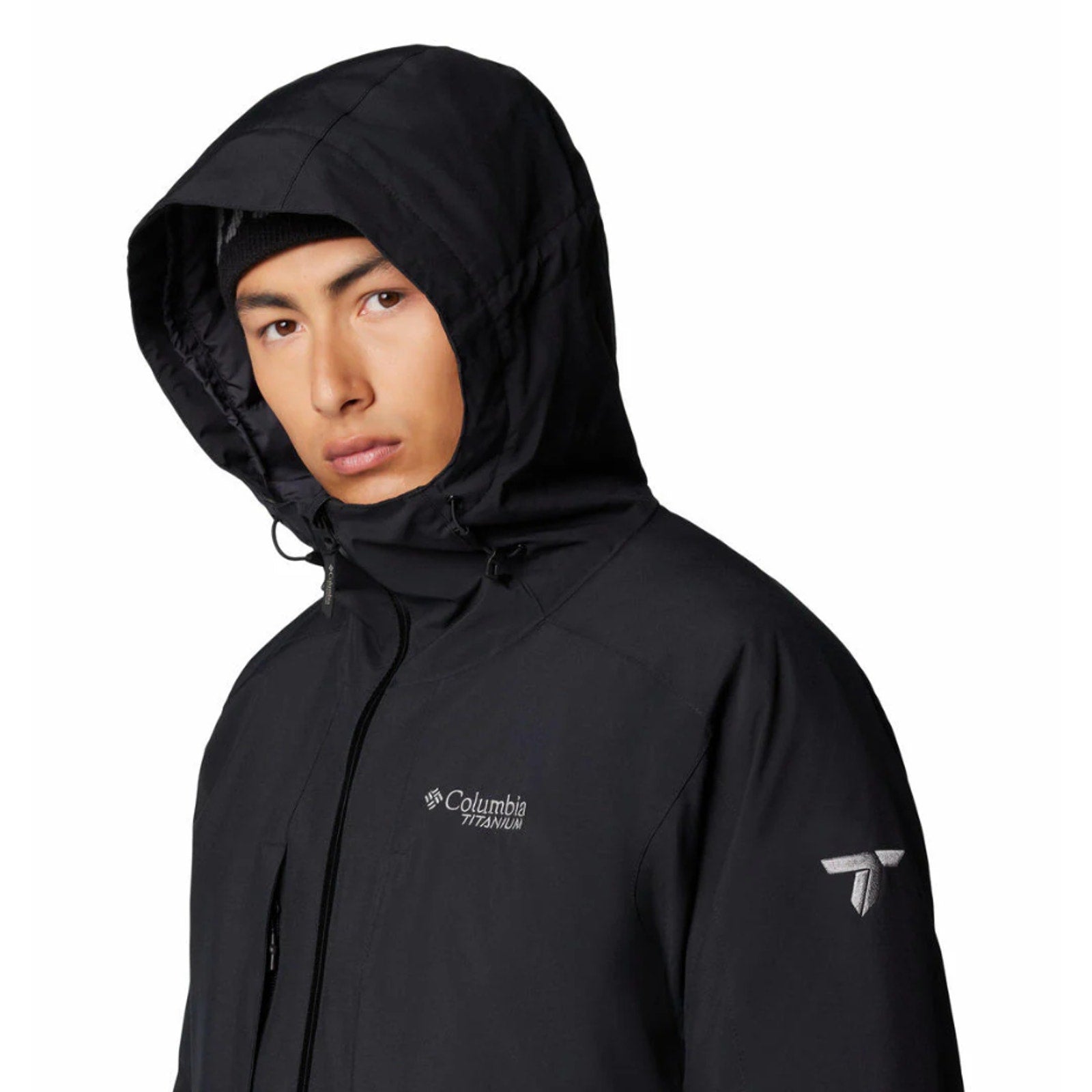 Columbia Mens Highland Summit II Jacket Small Black Waterproof Winter Coat NWT