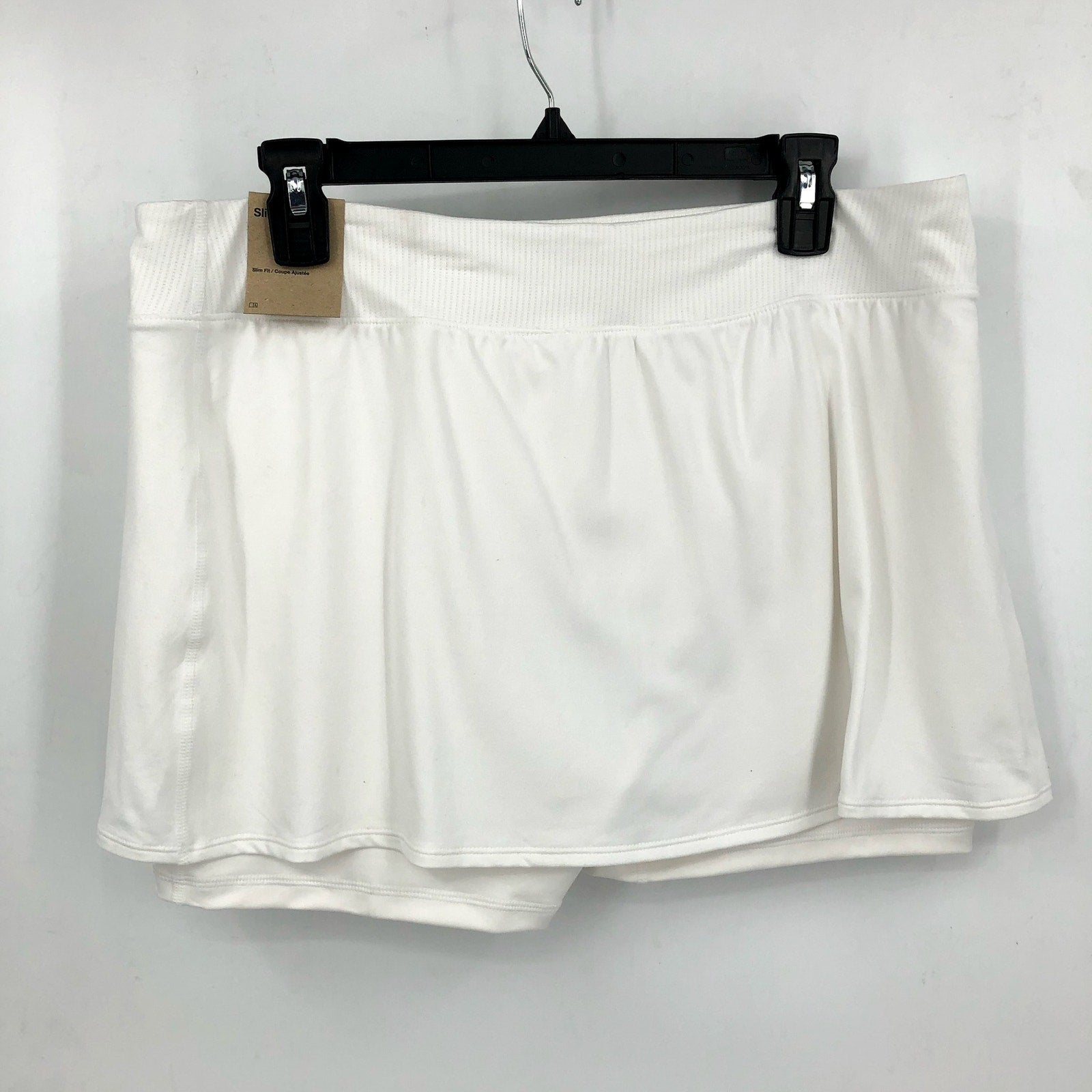 NIKE Women's Court Dri-FIT Victory Tennis Skort XL White Standard Fit NWT