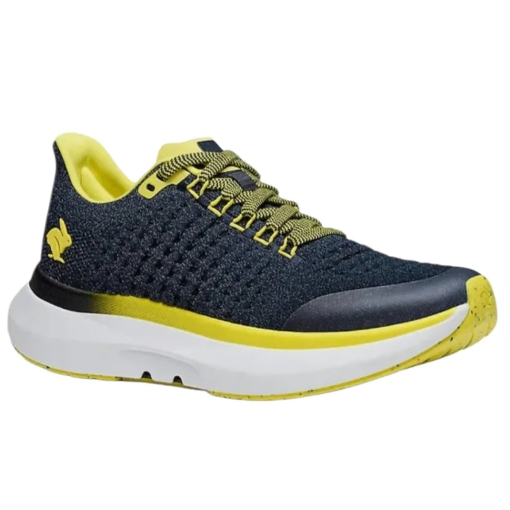 Rabbit Womens Dream Chaser Athletic Shoes Size 7.5 Black Yellow Running NIB