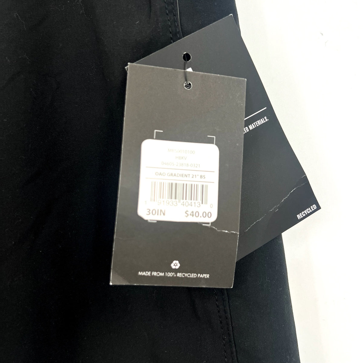 Hurley Mens One and Only Gradient Board Shorts Size 30 Small Black NWT
