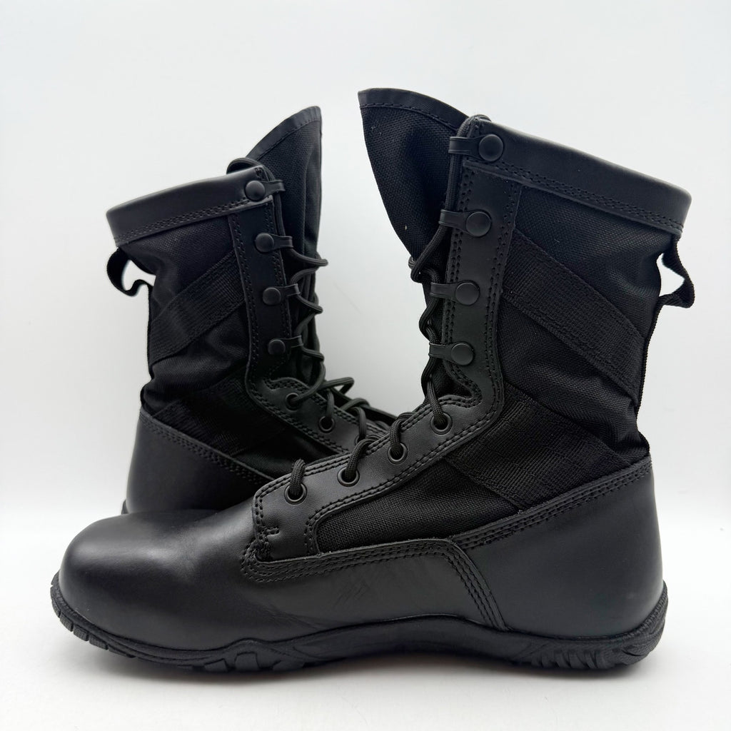Belleville Mens 8" Mini-Mil TR102 Minimalist Boots US 9 Wide Black NWOB