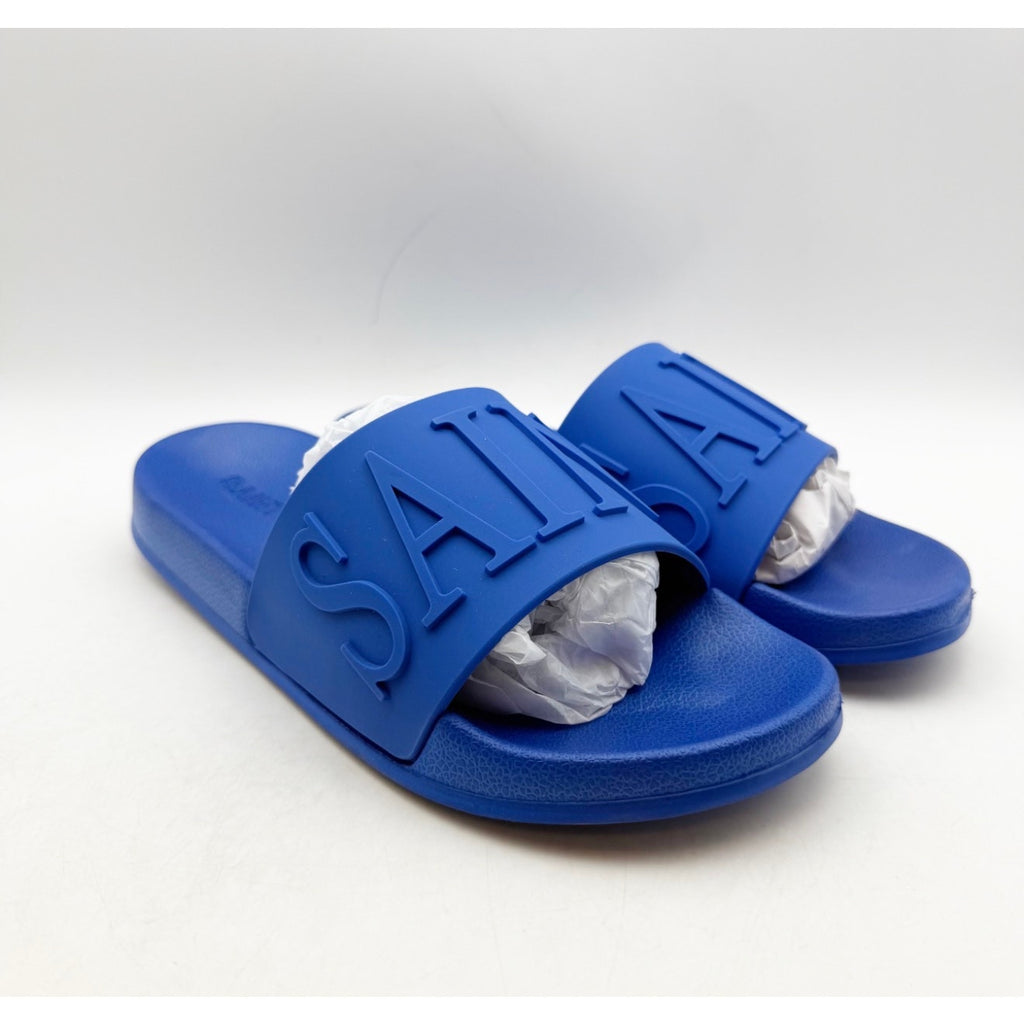 Saint Morta Men's Alameda Pool Slides Size 8 EU 41 Cobalt Blue Rubber NIB
