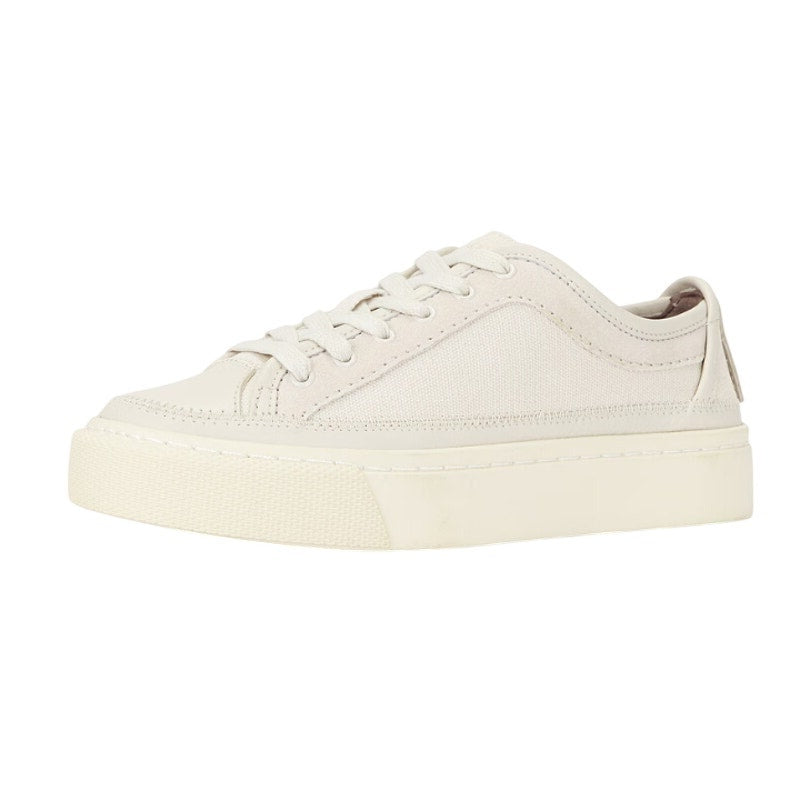 ALLSAINTS Womens Milla Sneaker EU 37 US 7 Off White Leather NWOB