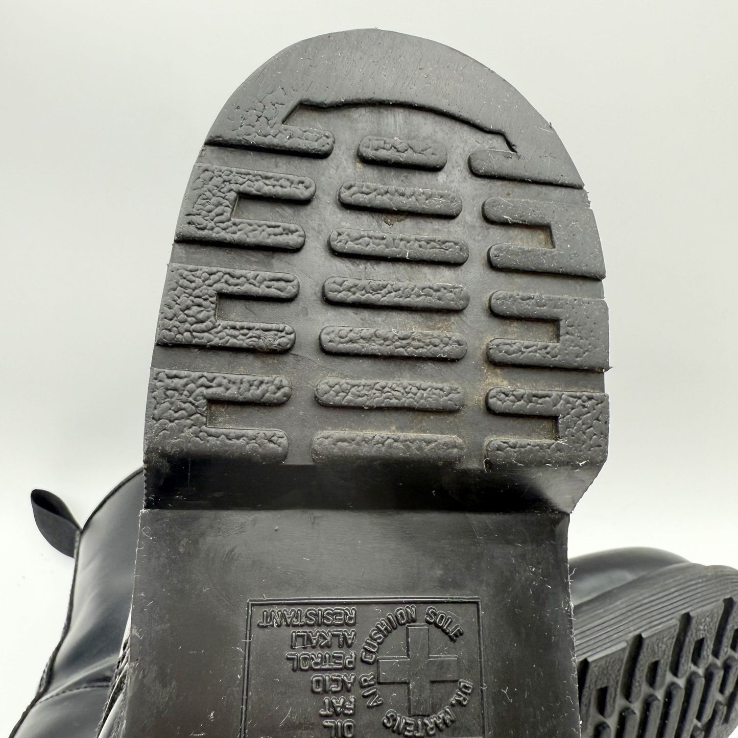 Dr. Martens Womens 1460 Mono Lace Up Boots US 10 EU 42 Black Smooth Leather NIB