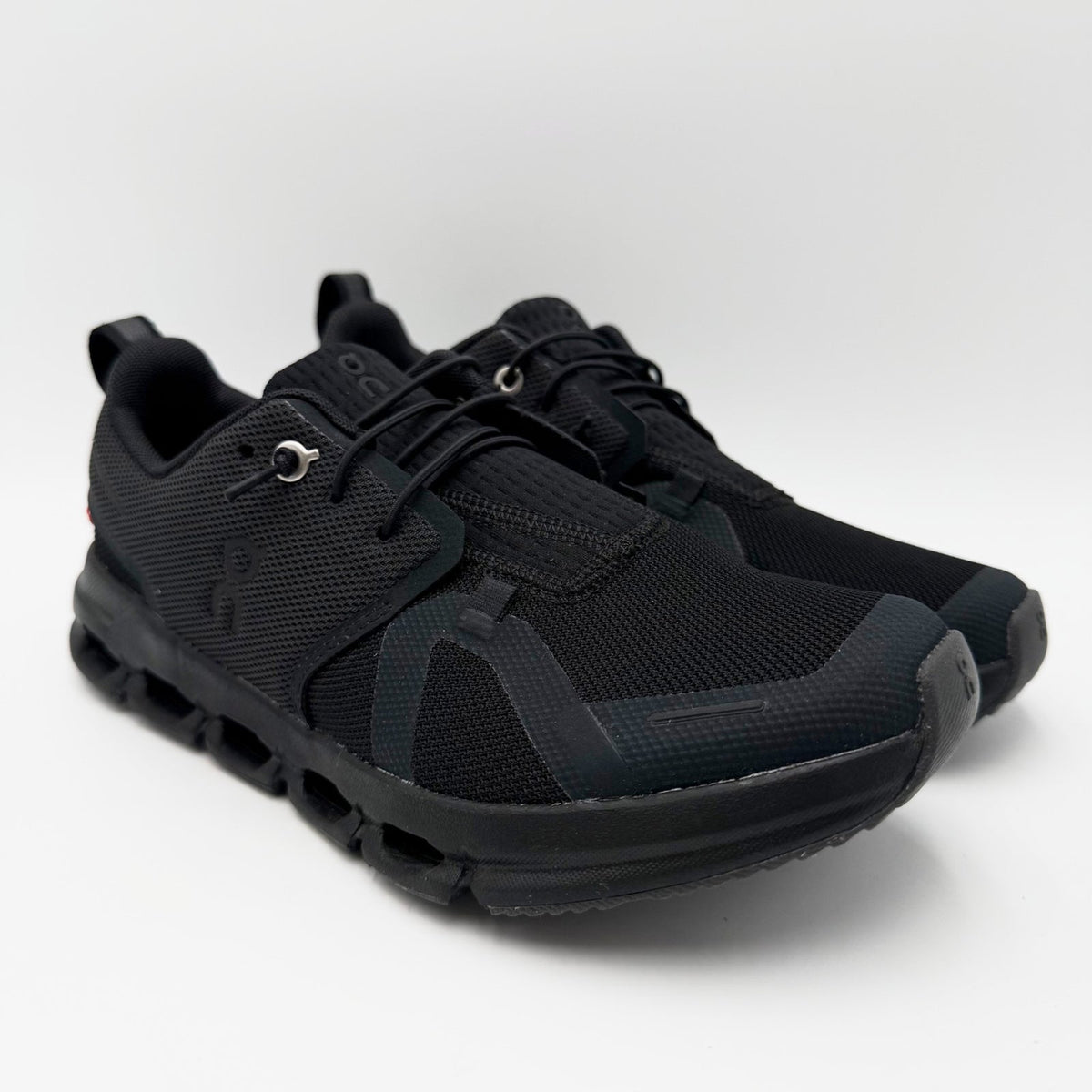 On Kids Cloud Sky Athletic Shoes Youth Size 5 EU 37.5 All Black NIB