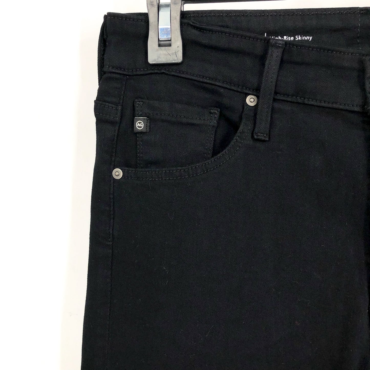 AG ADRIANO GOLDSCHMIED Farrah Skinny Jeans Size 28 True Black