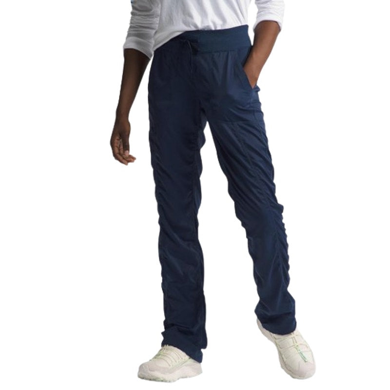 THE NORTH FACE Womens Aphrodite 2.0 Pants Small Navy Blue Casual Hiking UPF NWT