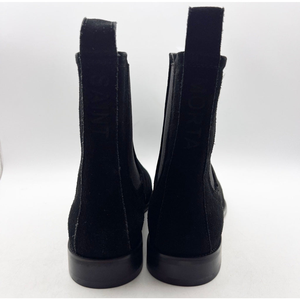 Saint Morta Men's Nomad Chelsea Boots Size 9 EU 43 Black Round Toe NIB