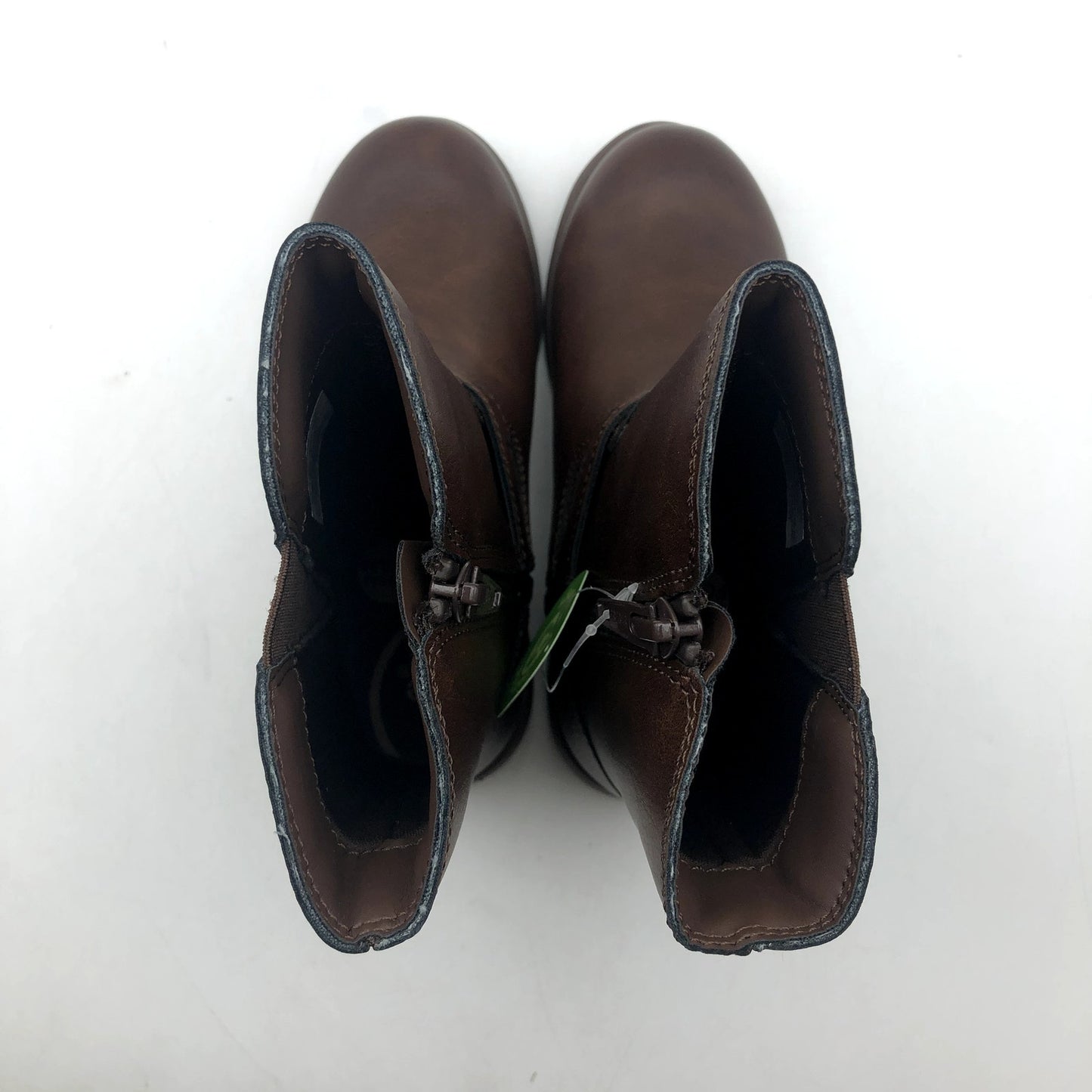 Stride Rite Girls SR Lizz Boots Size 10 Toddler Shoes Brown NIB