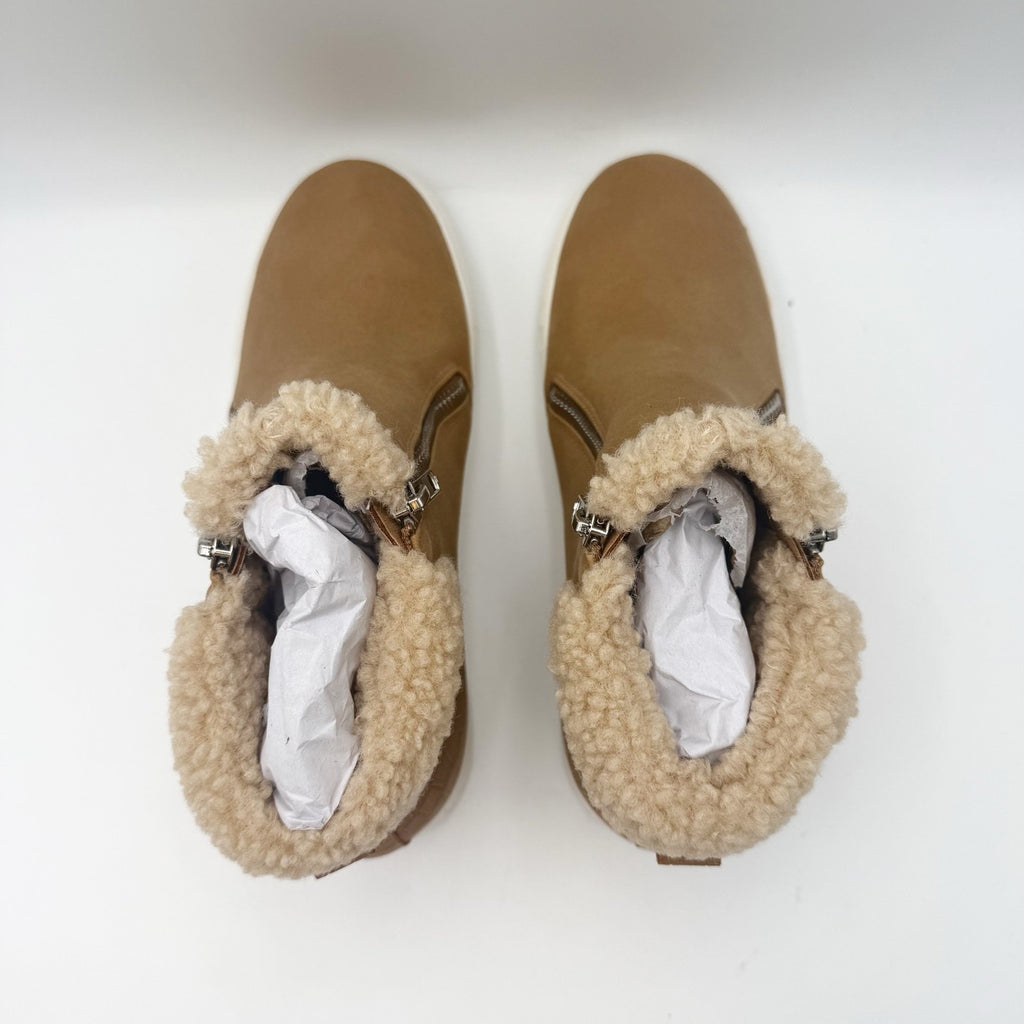 Dolce Vita Womens Adelyne Ankle Booties Size 7.5 Camel Tan NWOB