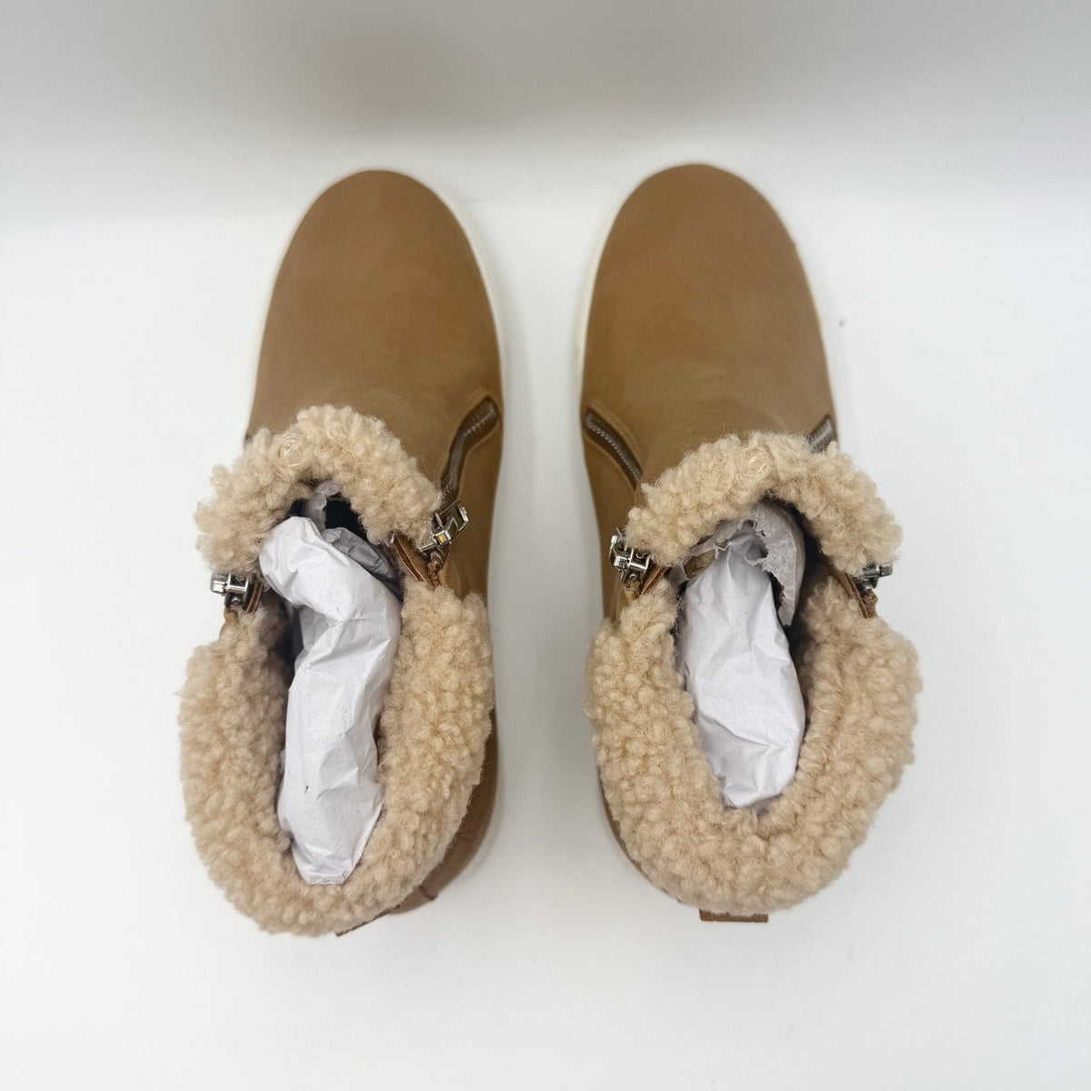 Dolce Vita Womens Adelyne Ankle Booties Size 7.5 Camel Tan NWOB