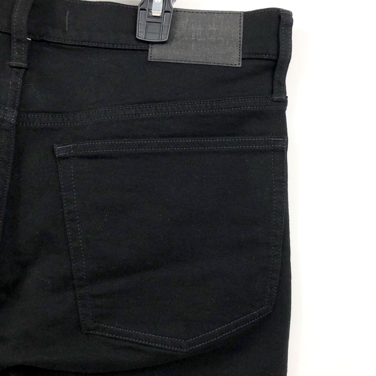 MADEWELL Men's Slim Jeans 35x30 Black Bainhart Wash COOLMAX Denim ND479 NWT