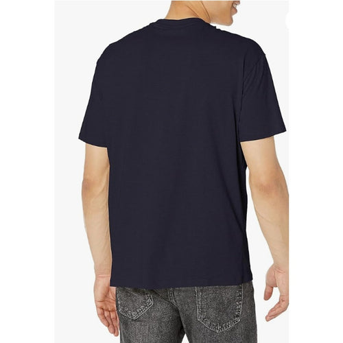 ARMANI EXCHANGE Men's Logo T-Shirt Medium Navy Blue Slim Fit Short Sleeve NWOT