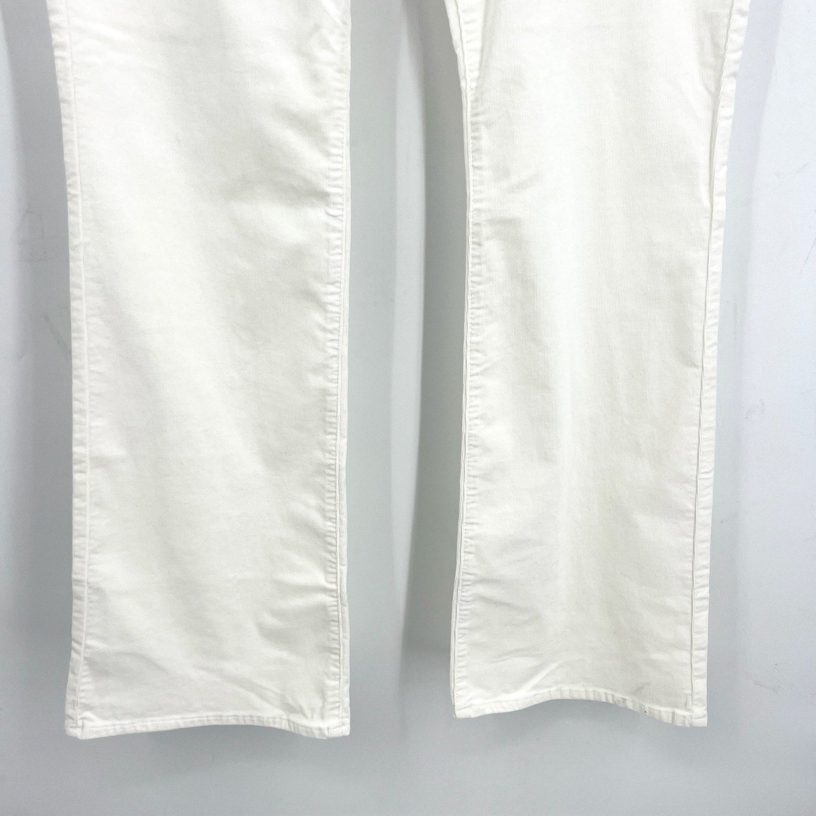 KUT FROM THE KLOTH Womens Karen Baby Bootcut Jeans Size 16 White Pearl Denim NWT