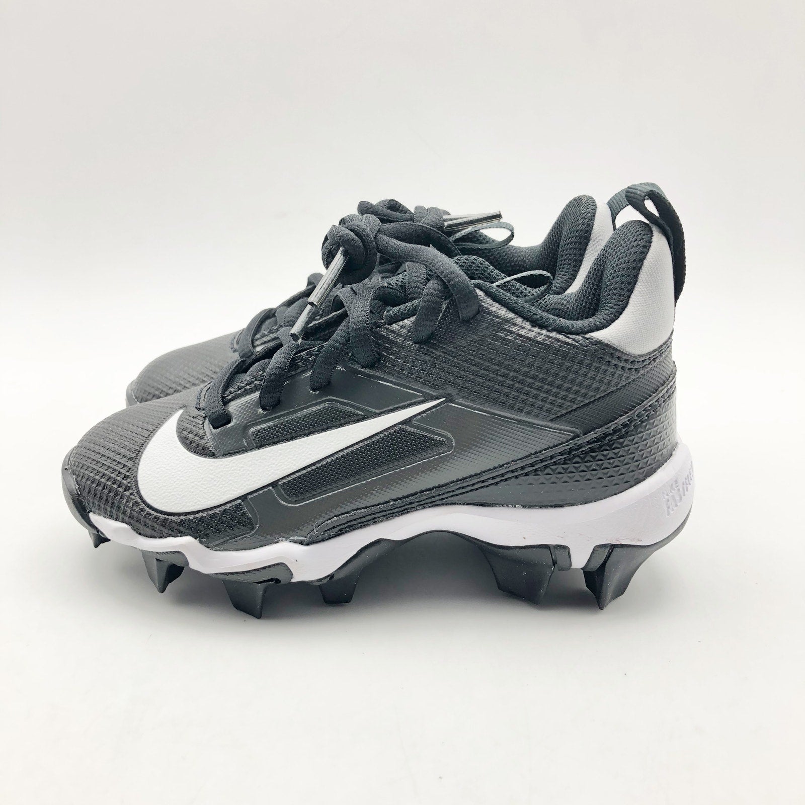 Nike Kids Alpha Menace 4 Shark Football Cleats Size 13 Black Grey White NWOB
