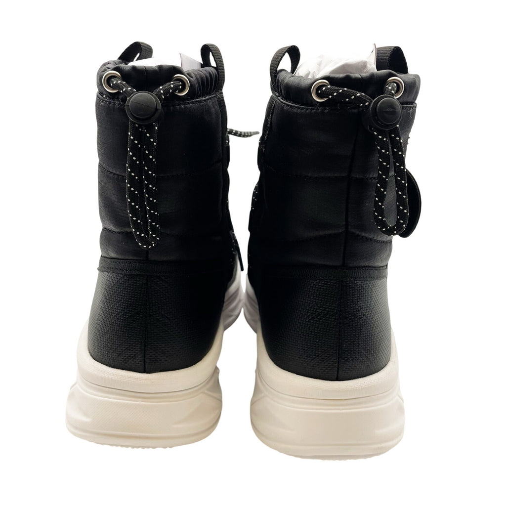 J/Slides Womens Nylon Will Boots Size 8 Black Outdoor Winter & Snow NIB