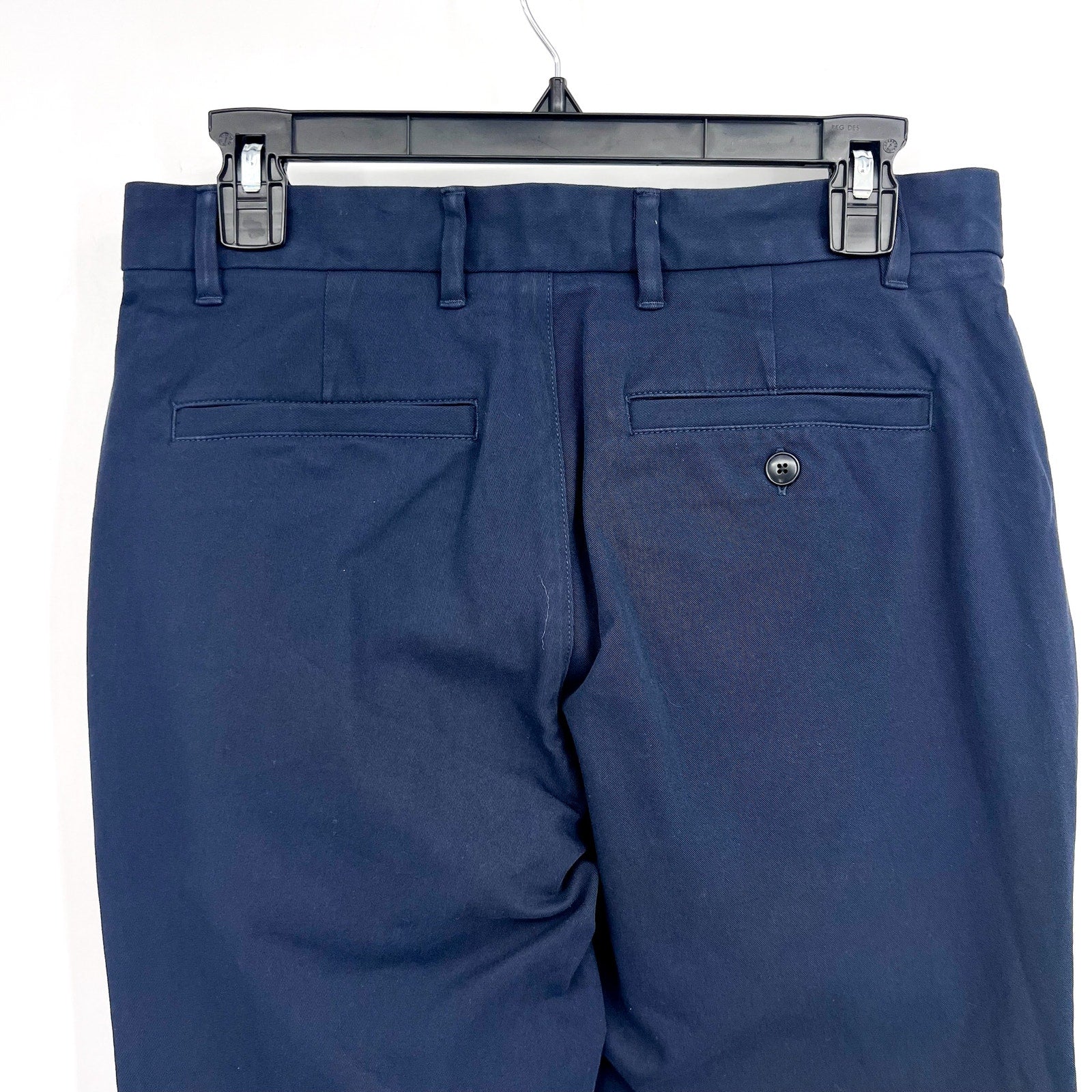 EVERLANE Men's Uniform Performance Chino 30x28 Navy Blue Slim Fit Pants NWT