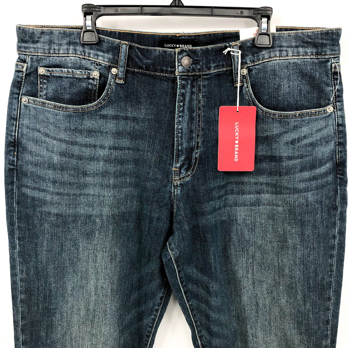 LUCKY BRAND Men's 223 Straight Jeans 34x32 Lynwood Blue Advanced Stretch NWT
