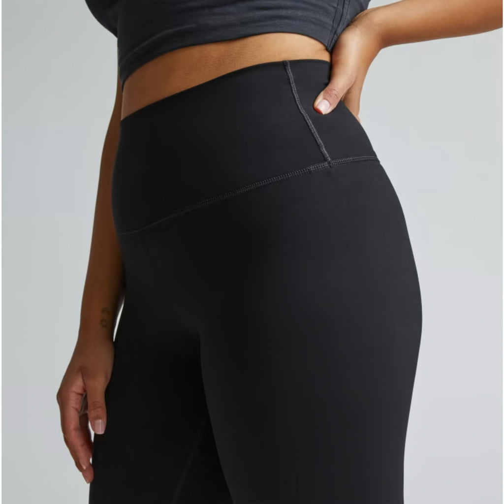 Everlane Womens The Perform Ankle Legging XS Black Extra High Waist Athletic NWT