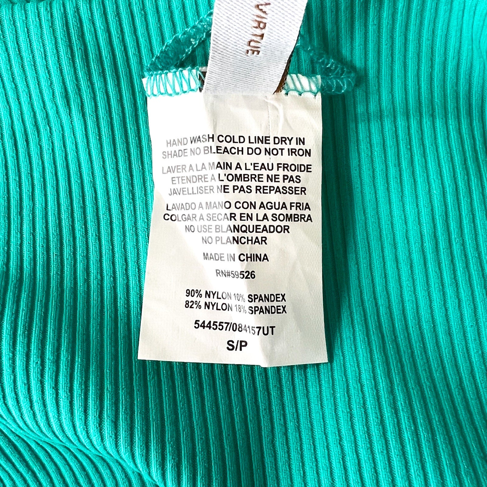 BECCA Women's Modern Edge Buckle Hipster Bikini Bottoms Small Green Peacock NWOT