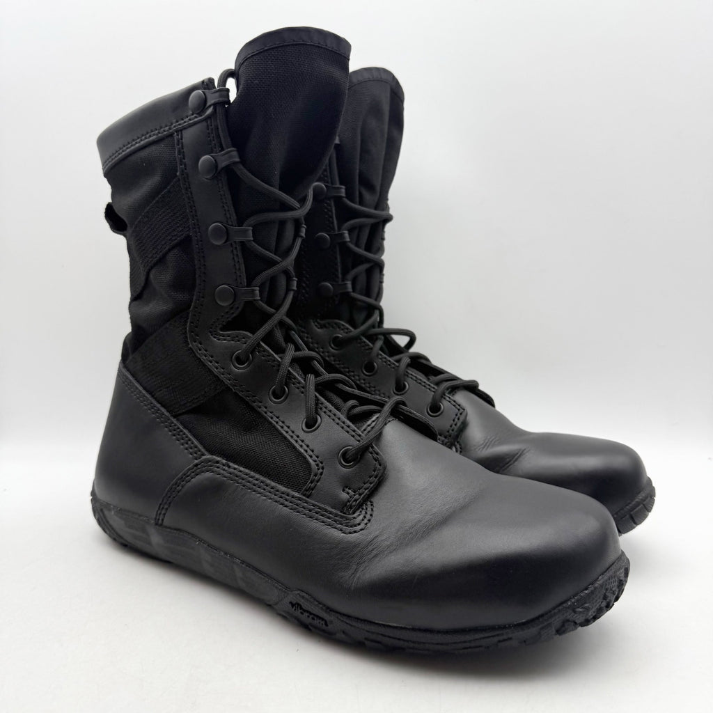 Belleville Mens 8" Mini-Mil TR102 Minimalist Boots US 9 Wide Black NWOB