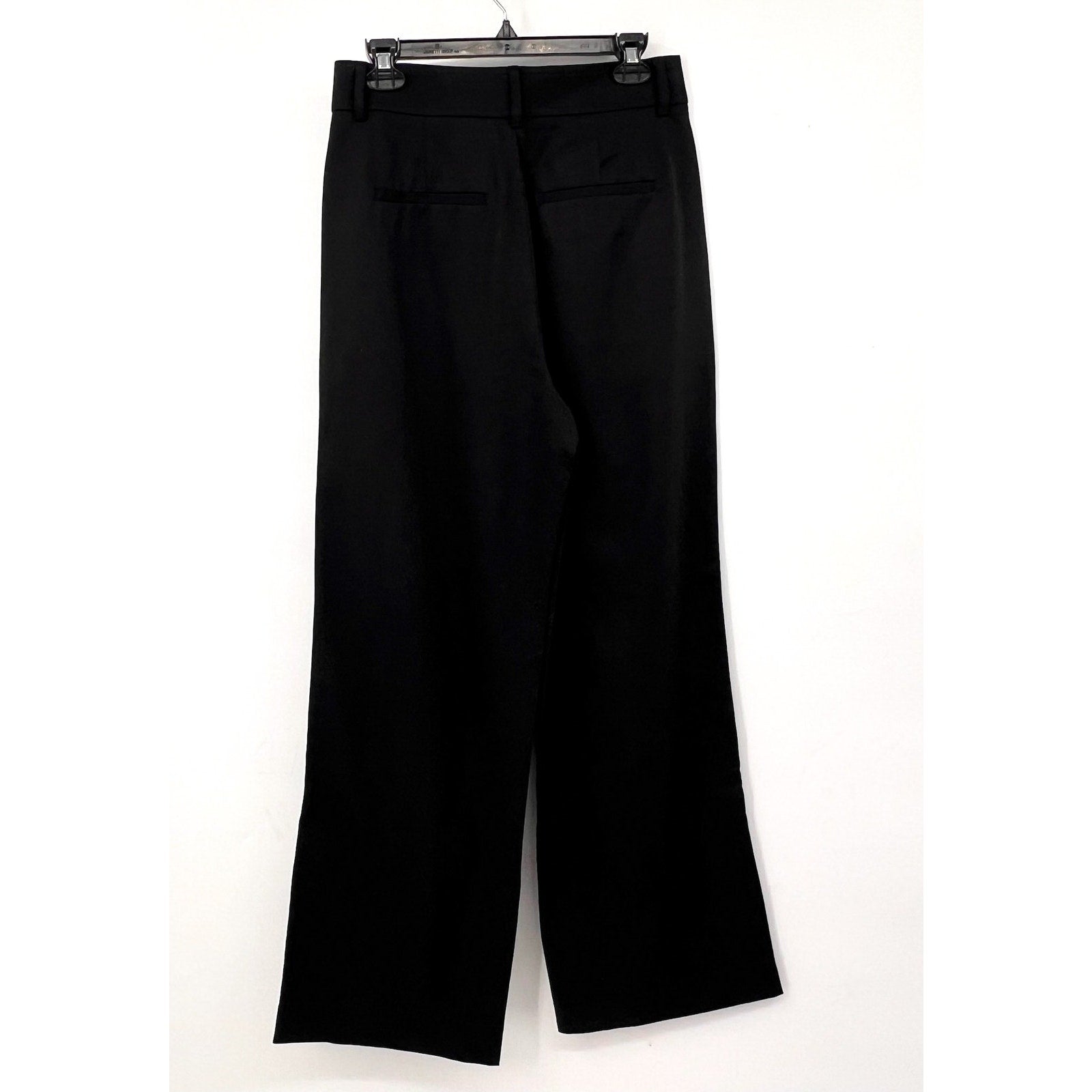 Everlane Womens The Way-High Drape Pants Size 10 Black 31" Inseam Pleated NWT