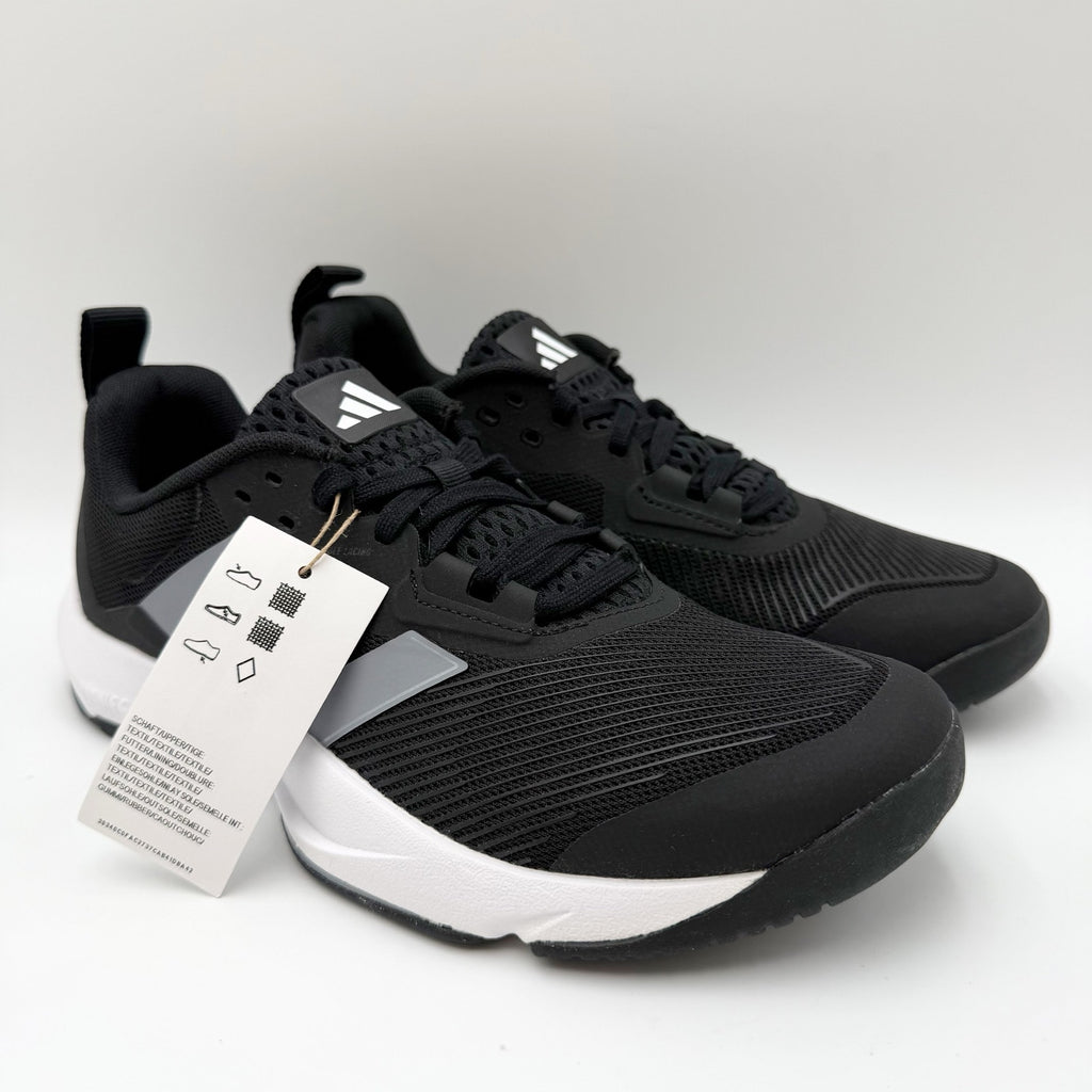 Adidas Womens Rapidmove 2 Athletic Shoes Size 10 Black White Training IH5256 NWT