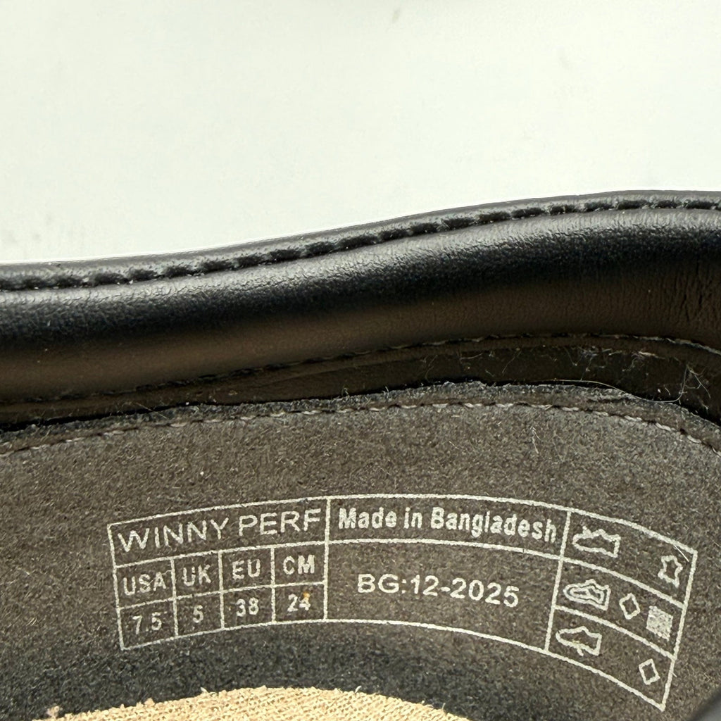 Vionic Womens Winny Perf Perforated Casual Sneakers Size 7.5 Black Leather NIB