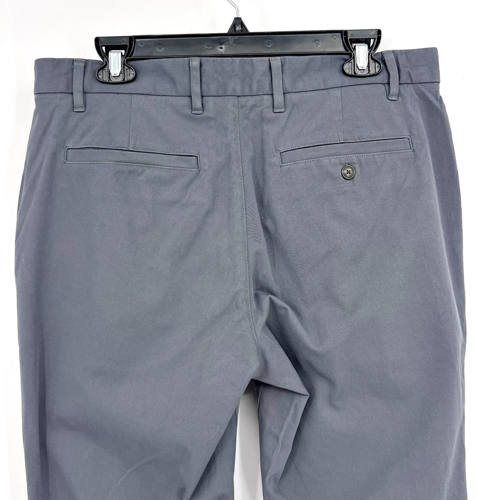 EVERLANE Men's The Performance Chino 30x32 Slate Blue Uniform Slim Fit Pants NWT