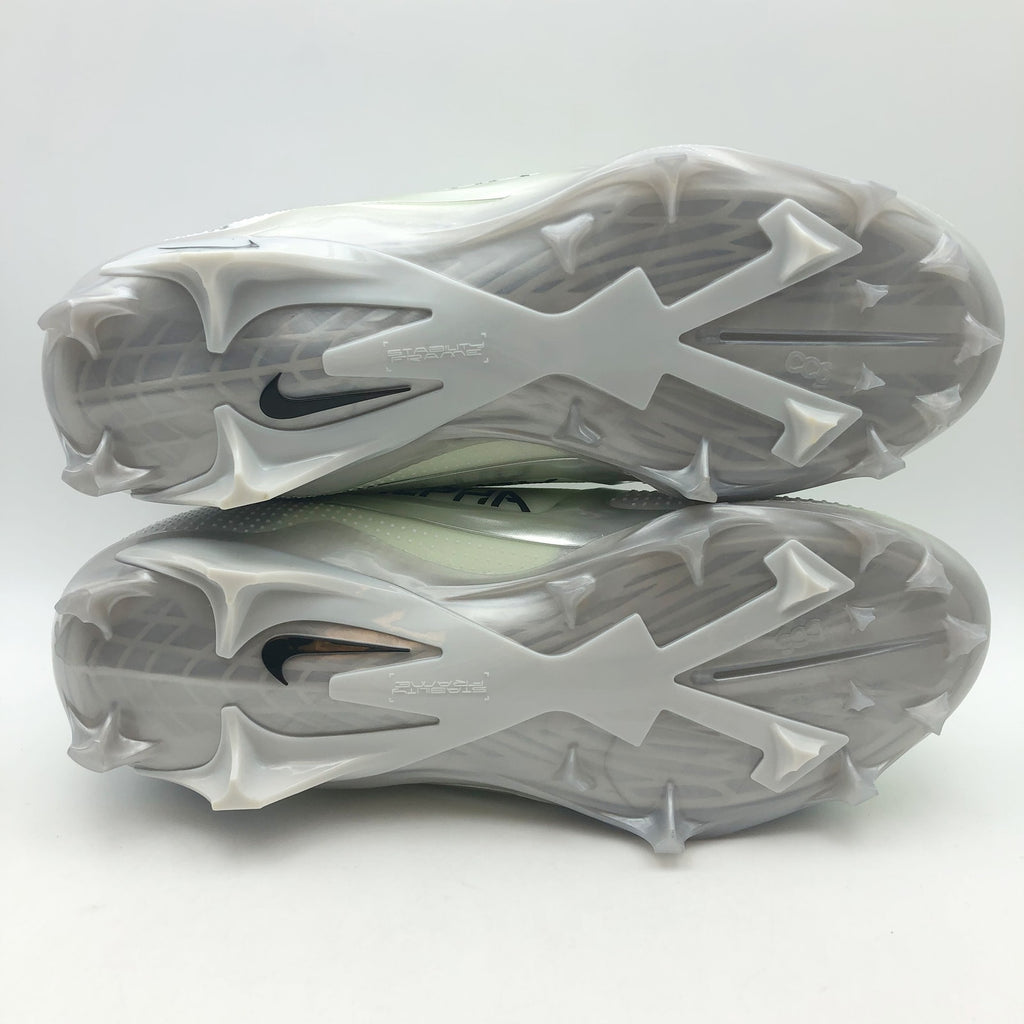 Nike Mens Alpha Menace 4 Elite Football Cleats Size 11 White Yellow FD7036 NWOB