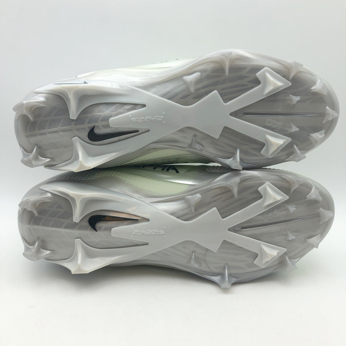 Nike Mens Alpha Menace 4 Elite Football Cleats Size 11 White Yellow FD7036 NWOB