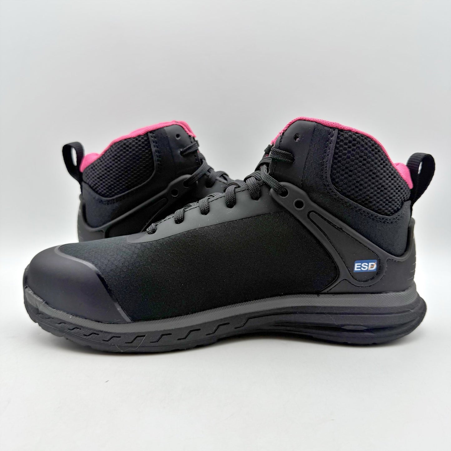 Timberland Pro Womens Drivetrain Composite Toe Mid Work Shoe US 7.5 Black SR NIB