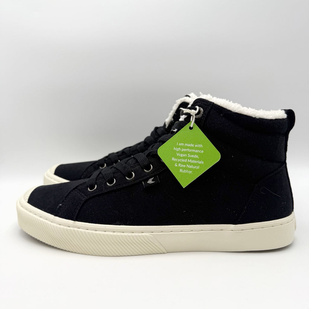 Cariuma Mens OCA Therma High Top Sneakers US 11 Black White Water Repellant NIB